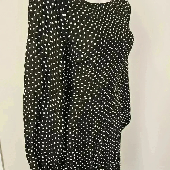 Anthropologie Agatha Polka-Dot Midi Dress Size 2 - Picture 5 of 15
